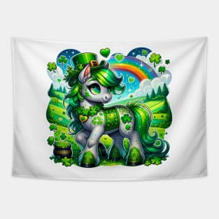 SAINT PATRICK'S PONY Tapestry