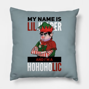 Santa's Little Helper (without background) Pillow