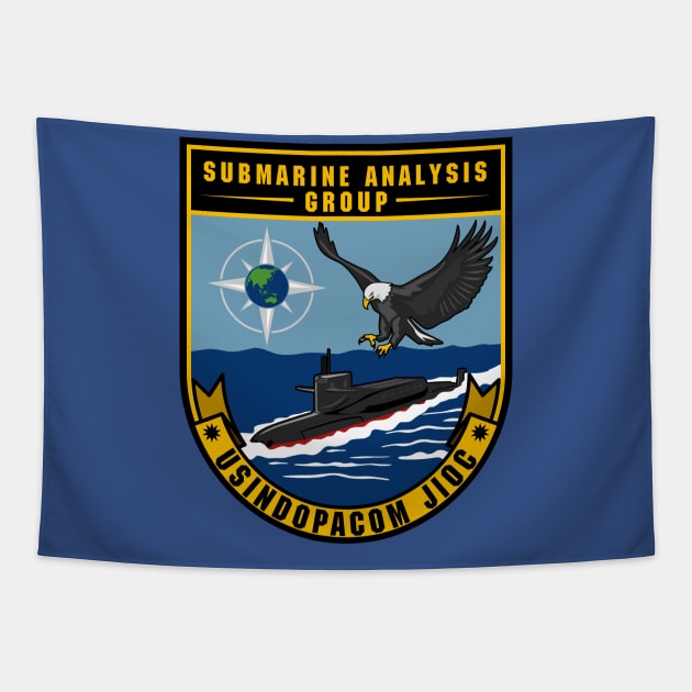 Submarine Analysis Group Tapestry by Seesawn