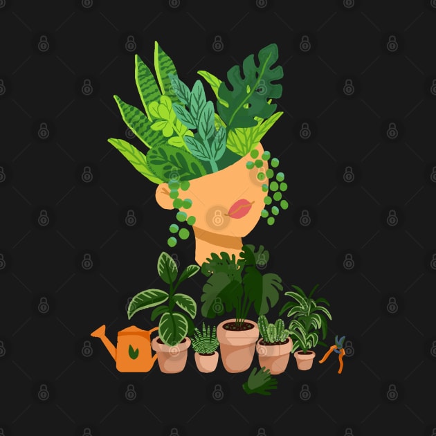 plants lover by lazykitty