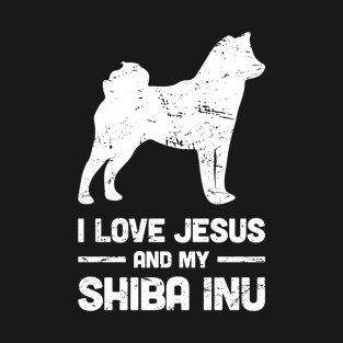 Shiba Inu - Funny Jesus Christian Dog T-Shirt