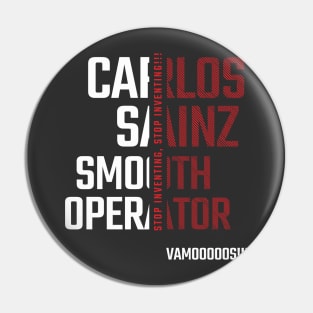 Carlos Sainz - Smooth operator Pin