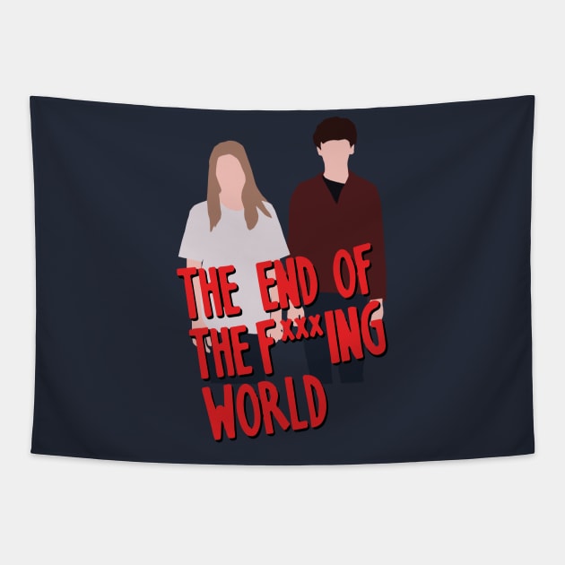 The End Of The Fucking World Tapestry by jealousclub