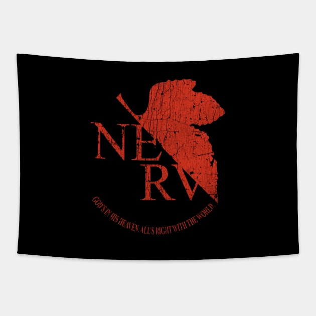 NERV Evangelion Tapestry by JCD666