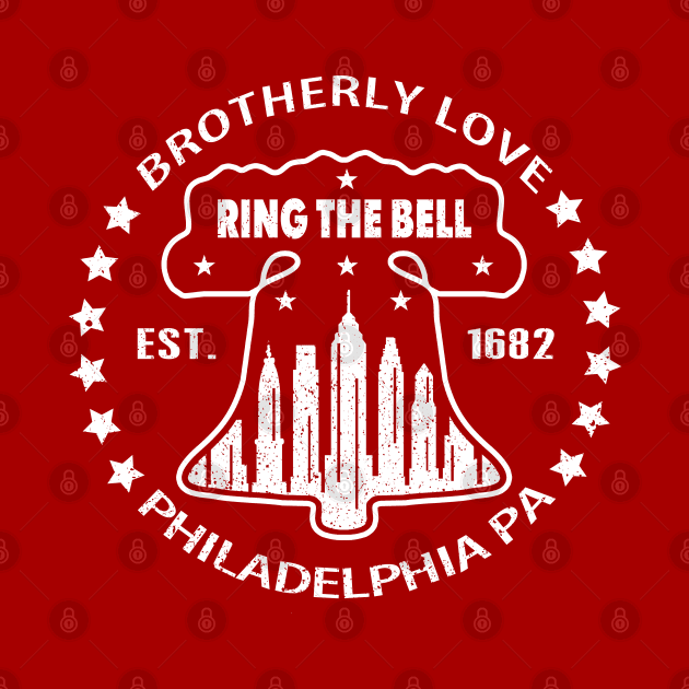 Ring the Bell Philadelphia Liberty Bell Brotherly Love Philly Fan Favorite by TeeCreations