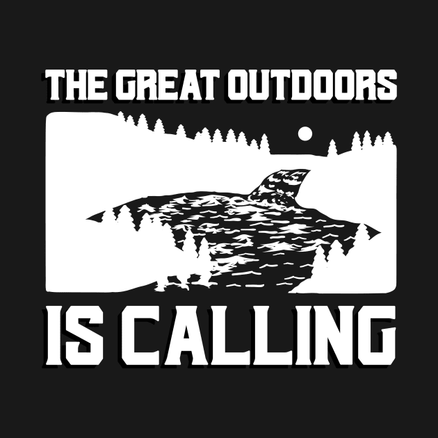 The Great Outdoors Is Calling by T-Shop Premium