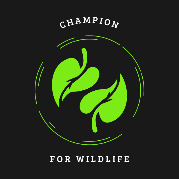 Champion For Wildlife by Prints of England Art