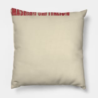 smashing capitalism Pillow