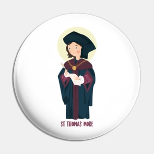 Saint Thomas More Pin