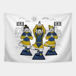 Yoga Time Tapestry