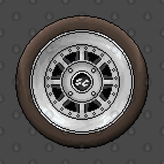 Pixelart Wheels by retsbor10@comcast.net