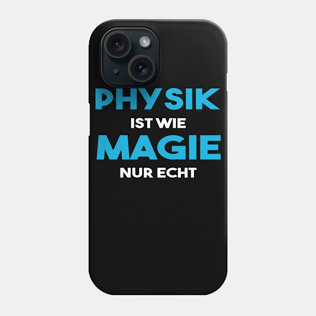 Physik Magie Wissenschaft Lehrer Student Geschenk Phone Case by DP Clothing