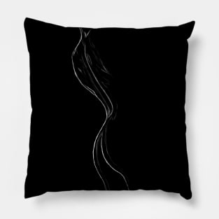 woman silhouette Pillow