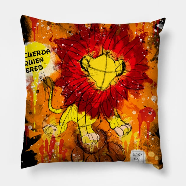 Simba Pillow by kakunat