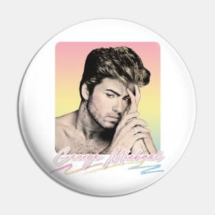 George Michael // Faded Vintage Look // Original Design Pin