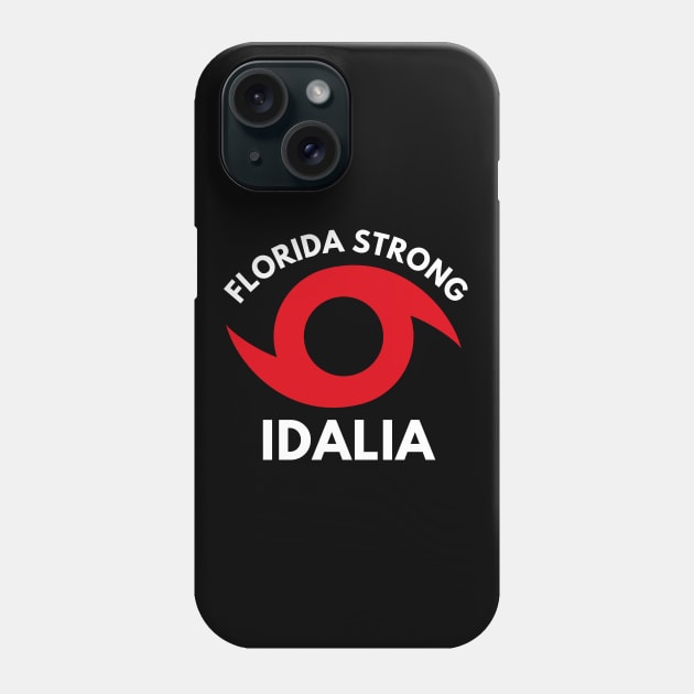 Florida Strong - Hurricane Idalia Phone Case by MtWoodson