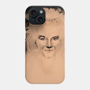 drag queen cat face Phone Case