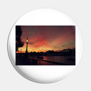 Southbank Sunset Pin