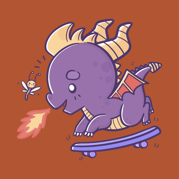 Dragon Skater by TaylorRoss1