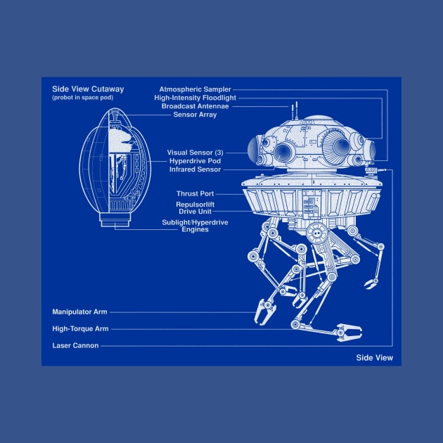 Imperial Probe Blueprint by Starbase79
