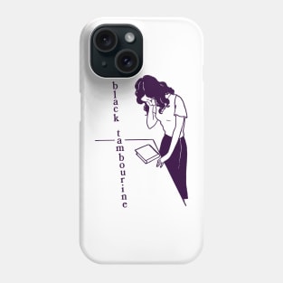 Black Tambourine ---- Original Fan Artwork Phone Case