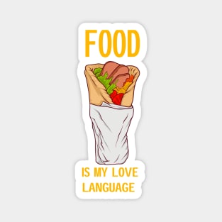 Food is My Love Language 2 Magnet
