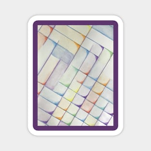 Pastel Windows Magnet