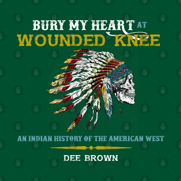 Bury my Heart at Wounded Knee distressed by woodsman