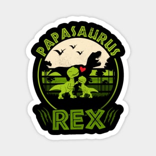 Father's Day Papa Saurus Rex Magnet