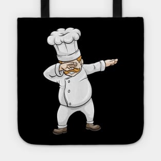 Funny cook is dancing - Dabbing Tote