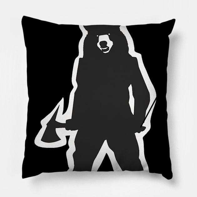 Let's Go Camping Pillow by DANPUBLIC