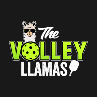 Pickleball Gifts The Volley Llamas funny Pickleball Shirt T-Shirt