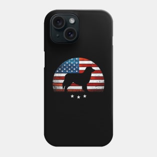 4th Of July Australian Shepherd America Distressed Flag Premium Phone Case