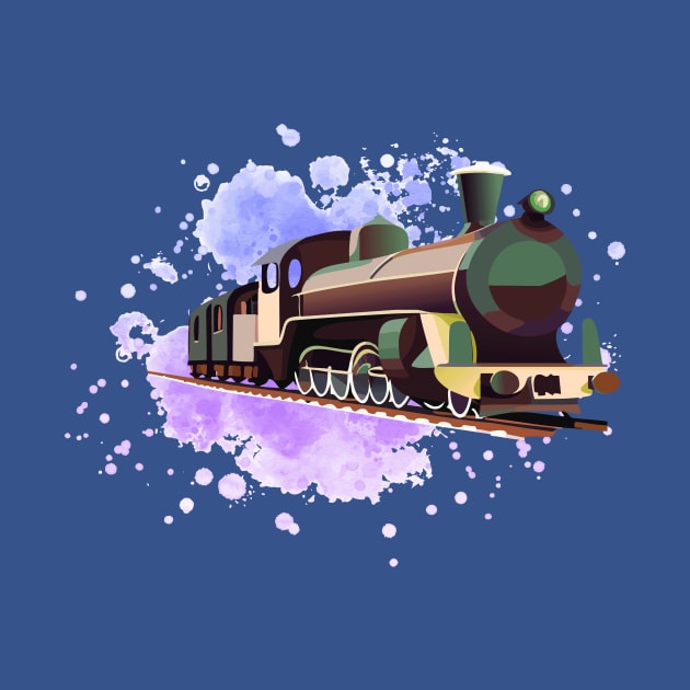 steam locomotive by Kalle