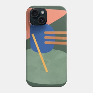 Abstract Shapes Nordic 2 Phone Case