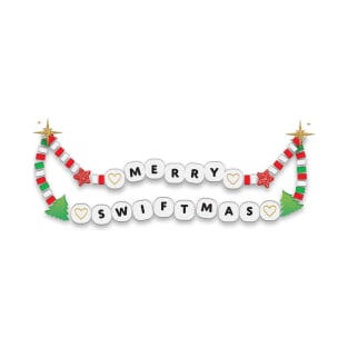 Merry Swiftmas Friendship Bracelet T-Shirt