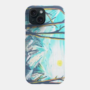 Mountain Painting Phone Case