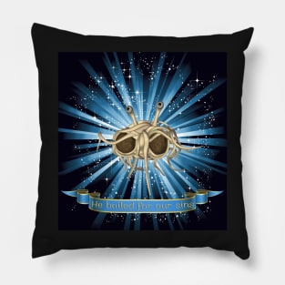 Flying Spaghetti Monster Pillow