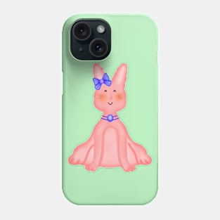 Cute lady rabbit Phone Case