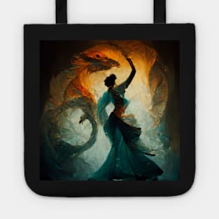 Dance with the Dragon - best selling Tote