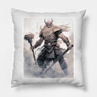 Odin God Valhalla Pillow