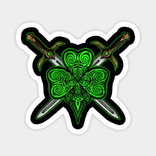 Sword & Shamrock Magnet