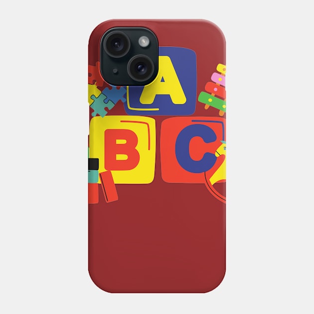 ABC Phone Case by TRIAL STORE