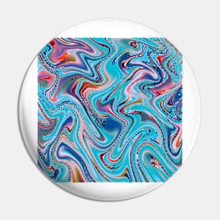 Turquoise waves Pin