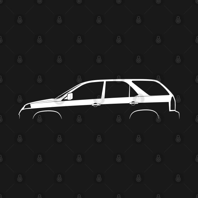 Acura MDX (YD1) Silhouette by Car-Silhouettes