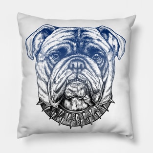 Gritty Bulldog Pillow