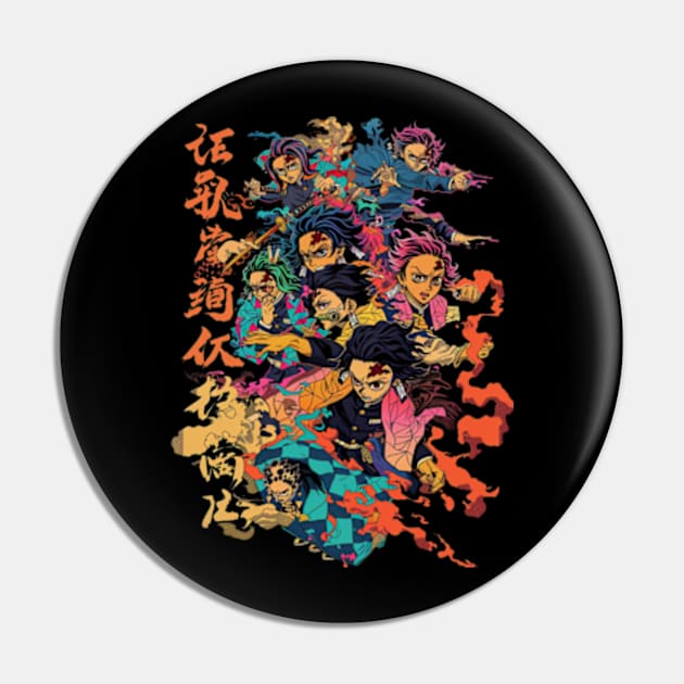 Demon Slayer Heroic Highlights Pin by Chocolate Candies