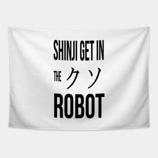 Shinji Get In The F****** Robot! Tapestry