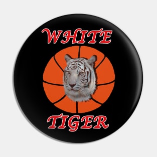White Tiger Pin