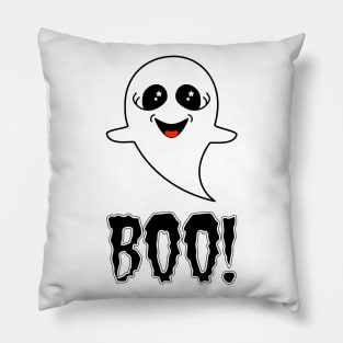 Boo!  Cute Little Halloween Ghost Pillow